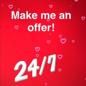 I accept most offers!